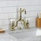Kingston Brass Bridge Bathroom Faucet with Brass Pop-Up, Polished Brass KS7972PX - alternate 3